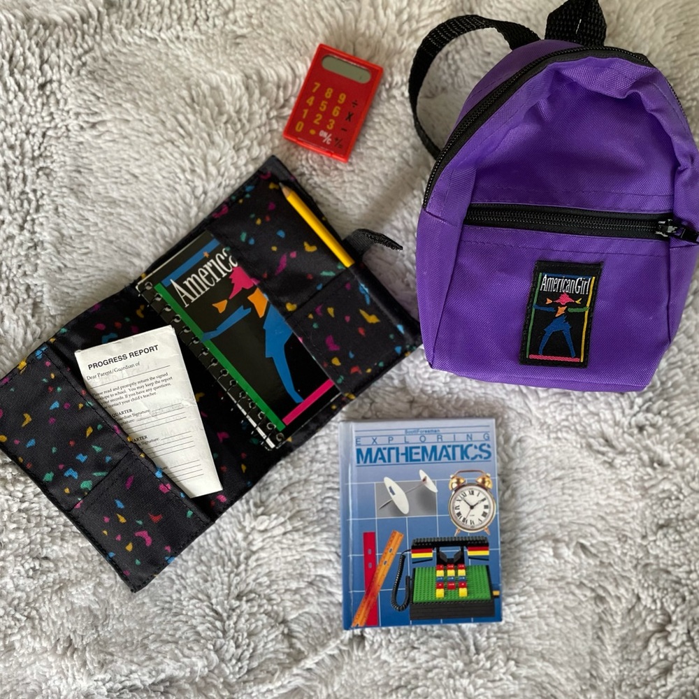 American Girl Doll- 1996 School Gear I